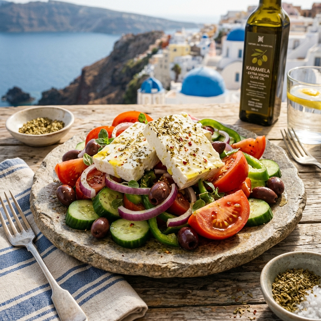 Fresh Greek Ingredients